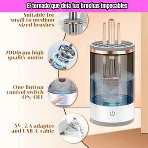 Limpiador De Brochas De Maquillaje
